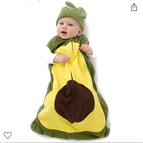avocado costume baby